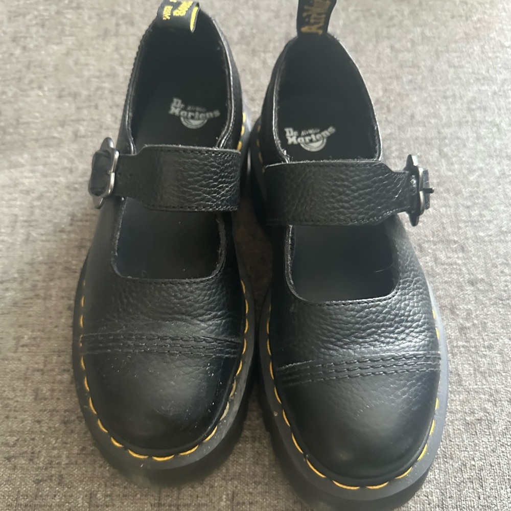 Dr. Martens Black Chunky Mary Janes